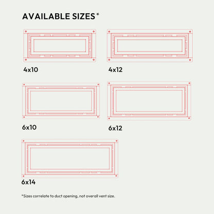 Flush Floor Vent [Luxe+]