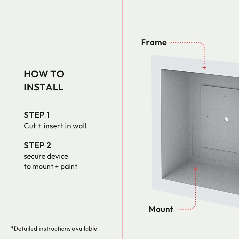 Framed Drywall Device Mount [Lite]