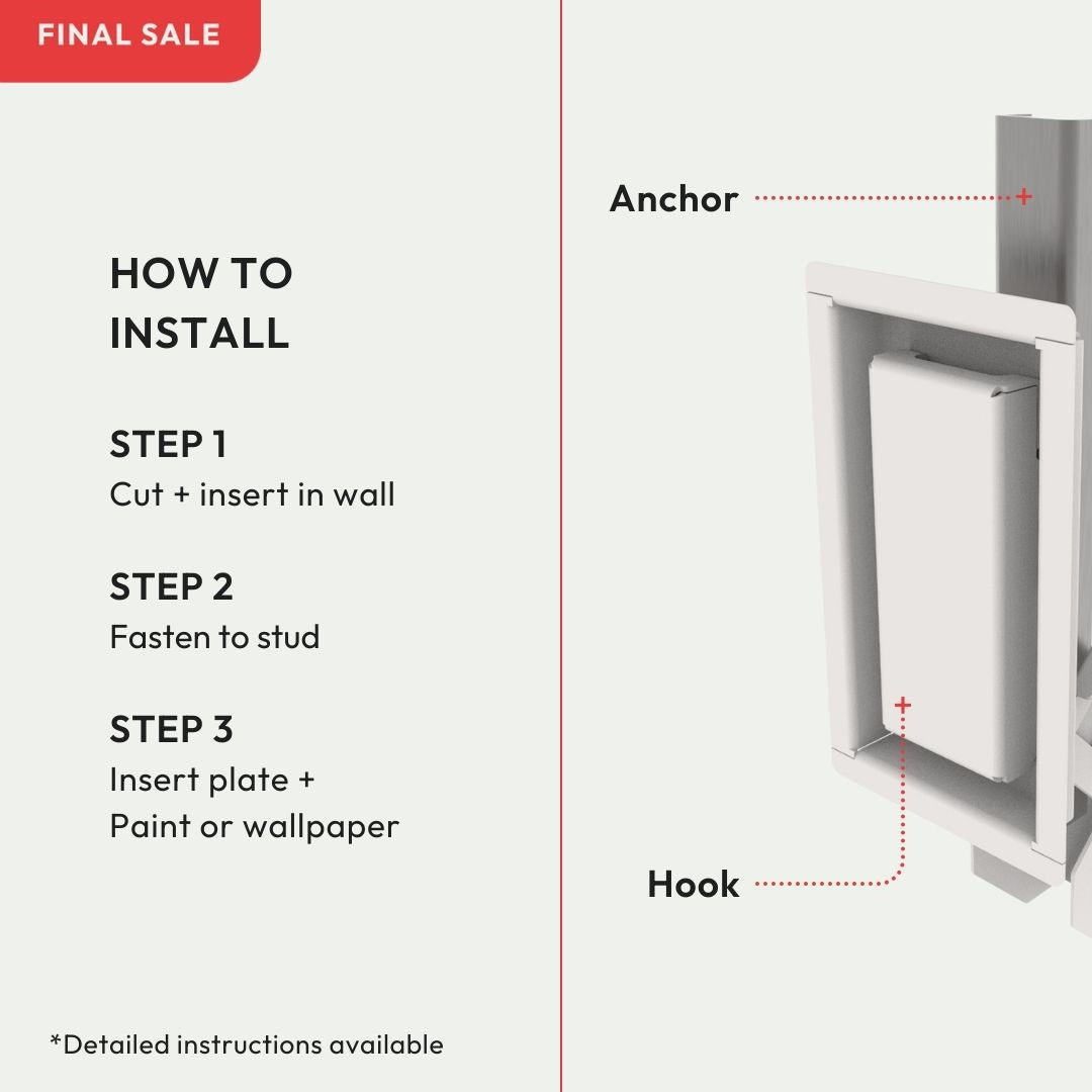 Framed Hideaway Hook [Luxe]