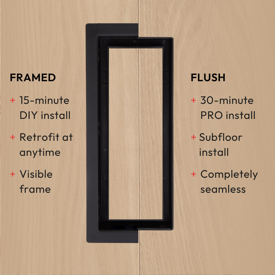 Flush Floor Vent [Luxe] - Aria Flushmont Pro – Fittes 🍁