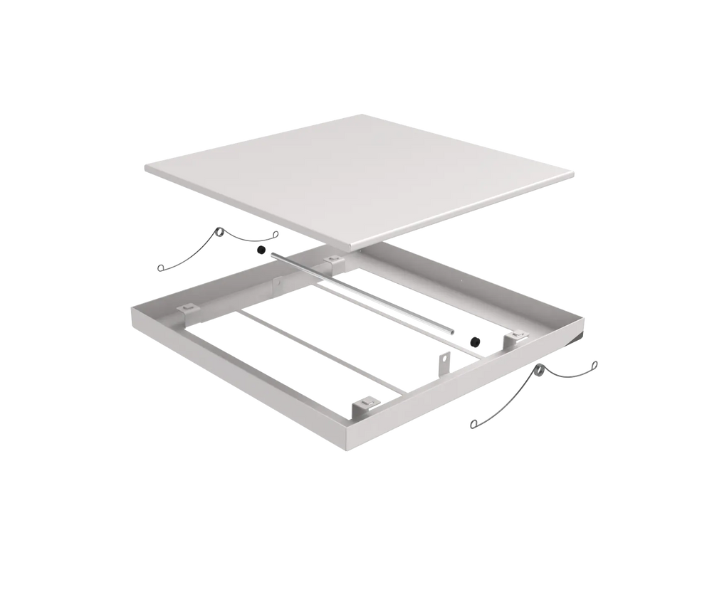 Clip-in Exhaust Cover — 02 / Frame and material insert